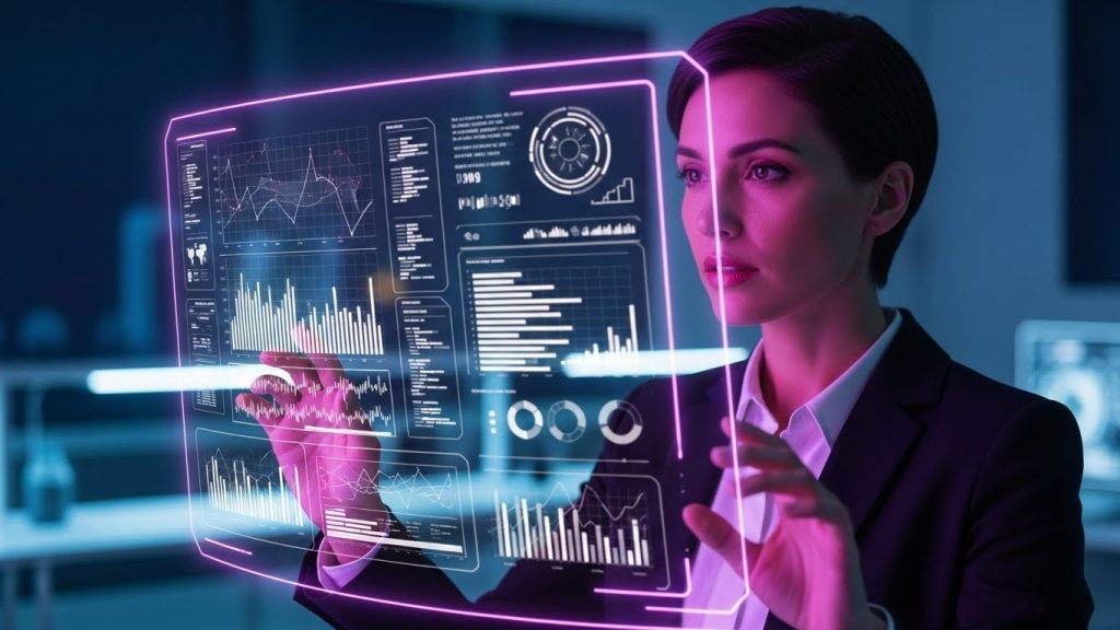 Especialista Mordoomize analisando métricas de cliques de saída e conversão de dados.
