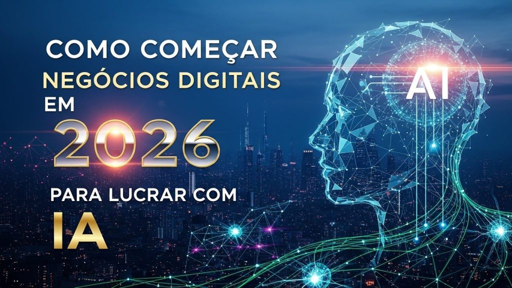 como iniciar negócios digitais 2026