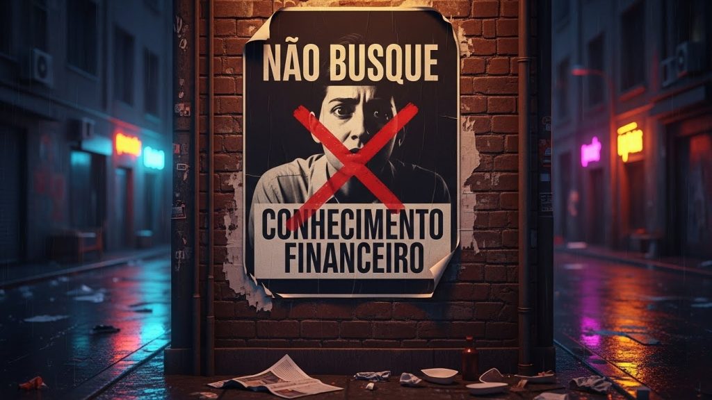Uma pessoa quebrando correntes que representam dívidas e maus hábitos financeiros, com um cenário de liberdade e sucesso.

Descrição: Representação visual de superação de dificuldades financeiras e