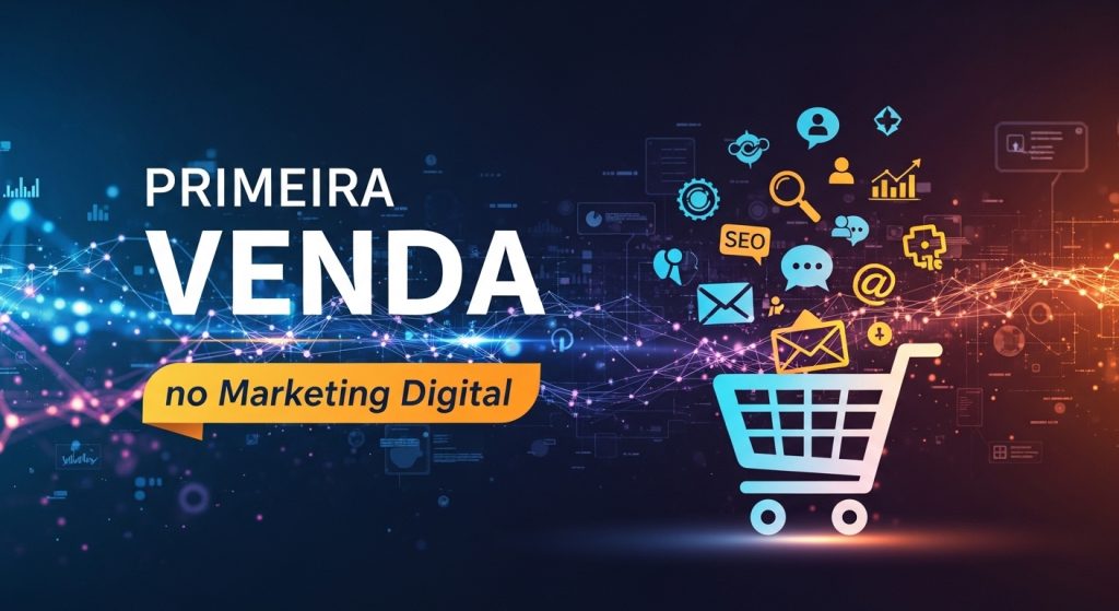 Primeira Venda no Marketing Digital