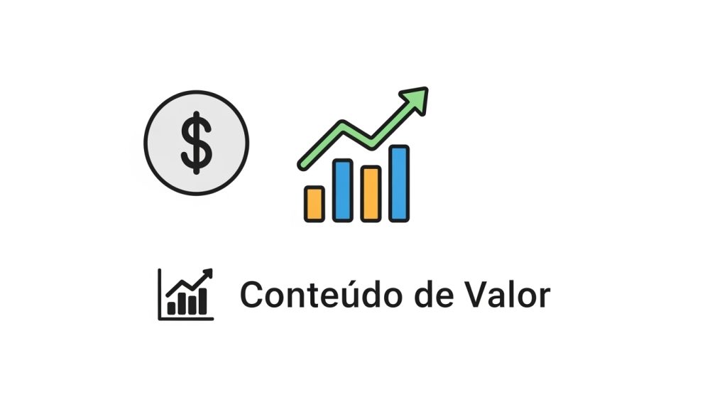 Uma balança digital comparando Ativos vs. Passivos no Marketing Digital em um ambiente de alta tecnologia.
